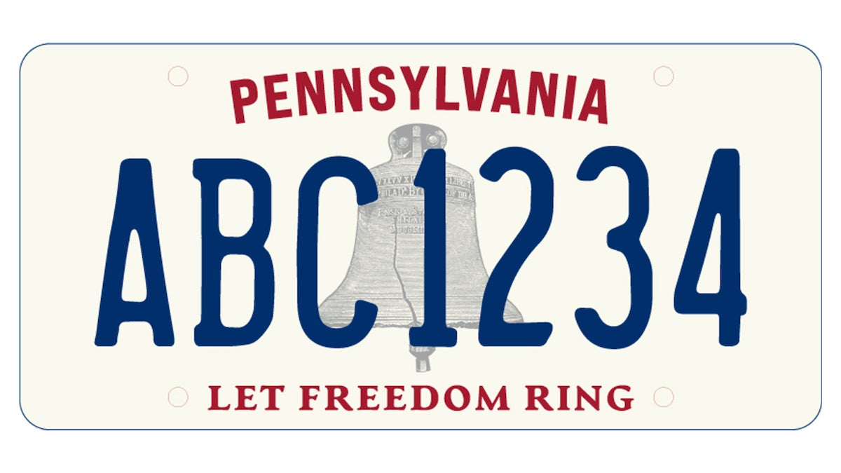 Pa. reveals first newly designed license plate in over 20 years