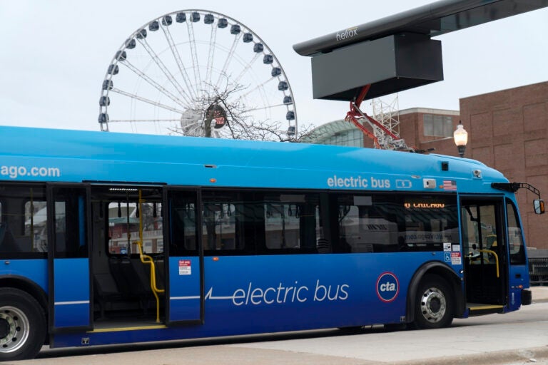 an electric bus