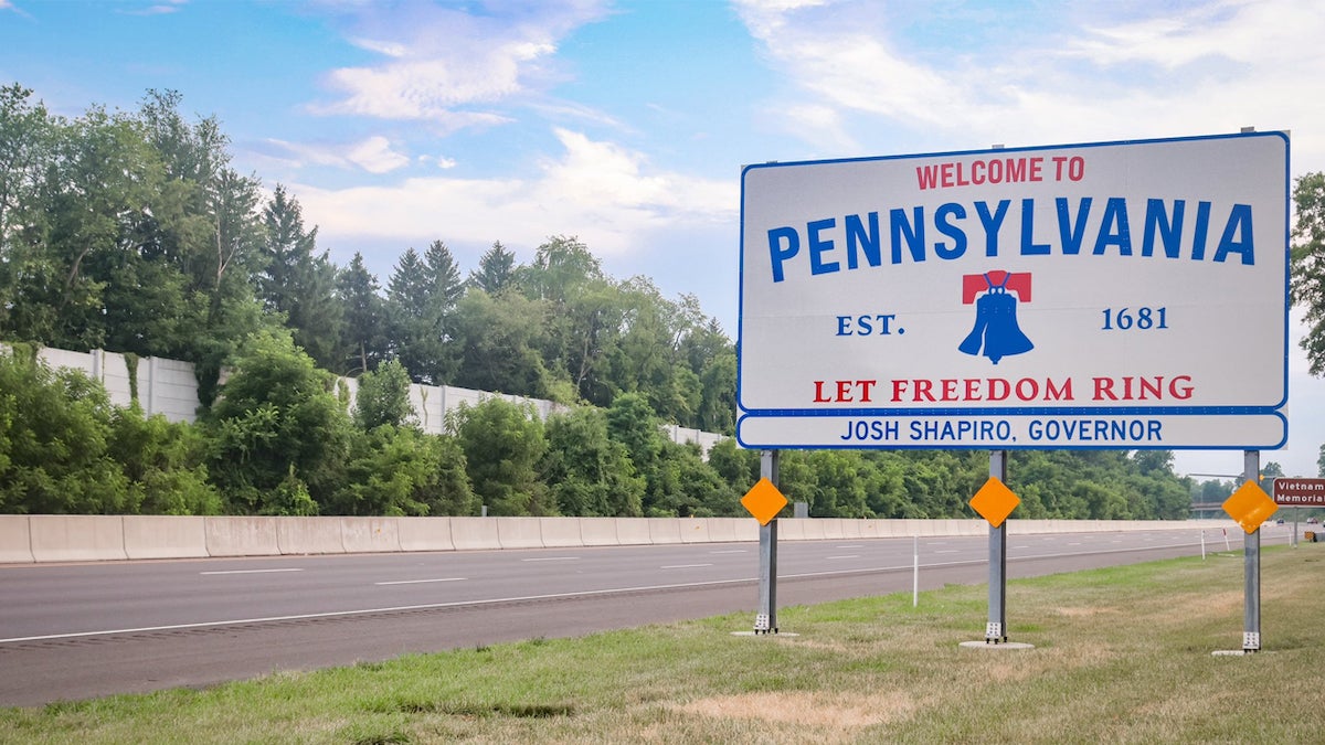 New pennsylvania license plate