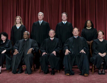 Group portrait of the Supreme Court