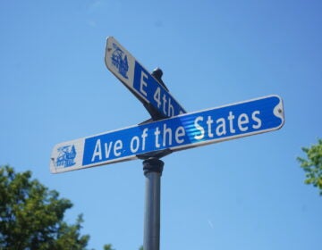 street sign for Avenue of the States