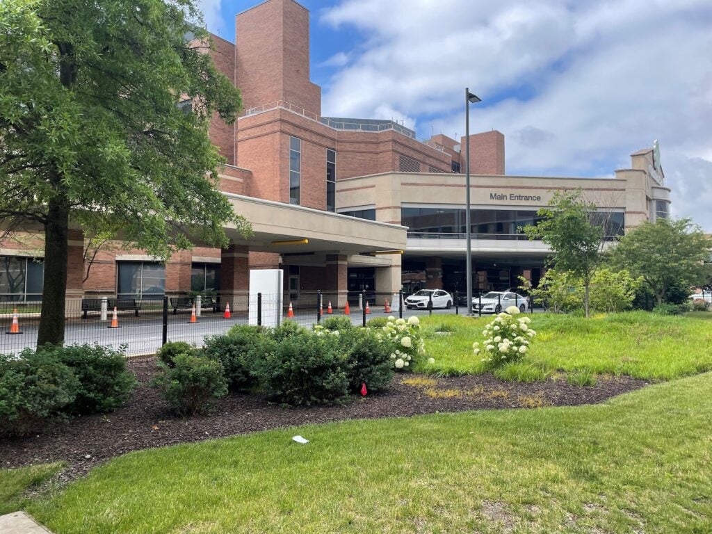 Christiana Hospital entrance