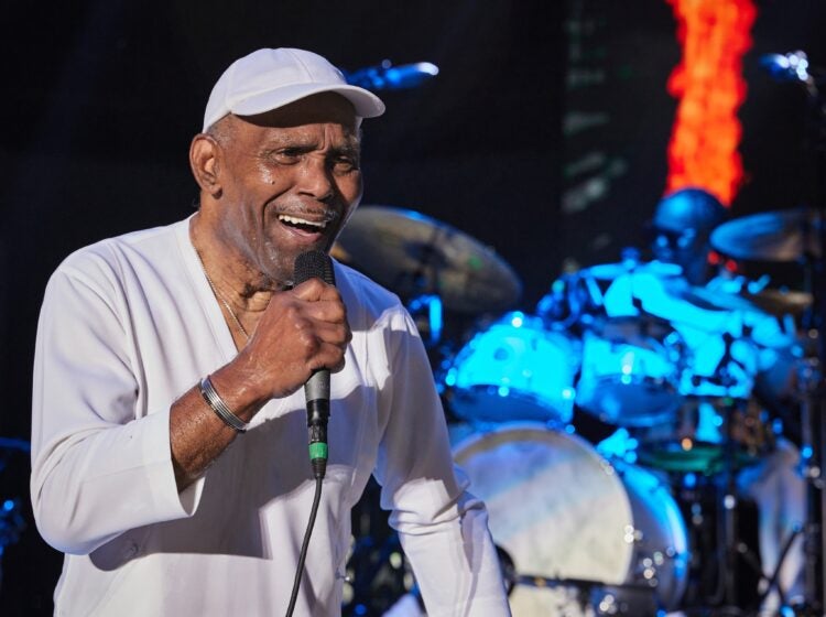 Frankie Beverly singing