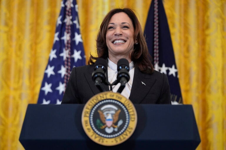 FILE - Vice President Kamala Harris speaks in the East Room of the White House, March 18, 2024, in Washington. She’s already broken barriers, and now Harris could soon become the first Black woman to head a major party's presidential ticket after President Joe Biden’s ended his reelection bid. The 59-year-old Harris was endorsed by Biden on Sunday, July 21, after he stepped aside amid widespread concerns about the viability of his candidacy. (AP Photo/Evan Vucci, File)