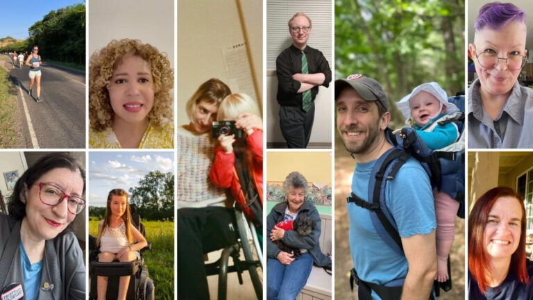 Nearly 300 readers shared their disability stories with NPR. This is what they want you to know about living with a disability. (Courtesy of Laura Williams, Hannah Soyer, Denise DiNoto, Marty Slighte, Kristen Bettega, Rami Ungar, Mike Fitzsimmons, Sara Burback, Kathy Hyde and Rebekah Taussig.)