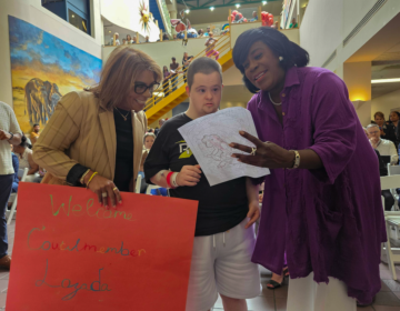 Philadelphia City Councilmember Quetcy Lozada and Mayor Cherelle Parker meet with children and families at St. Christopher's Hospital for Children on Thursday, July 25, 2024.