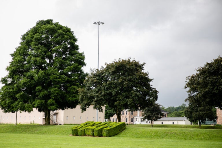 Exterior of the prison