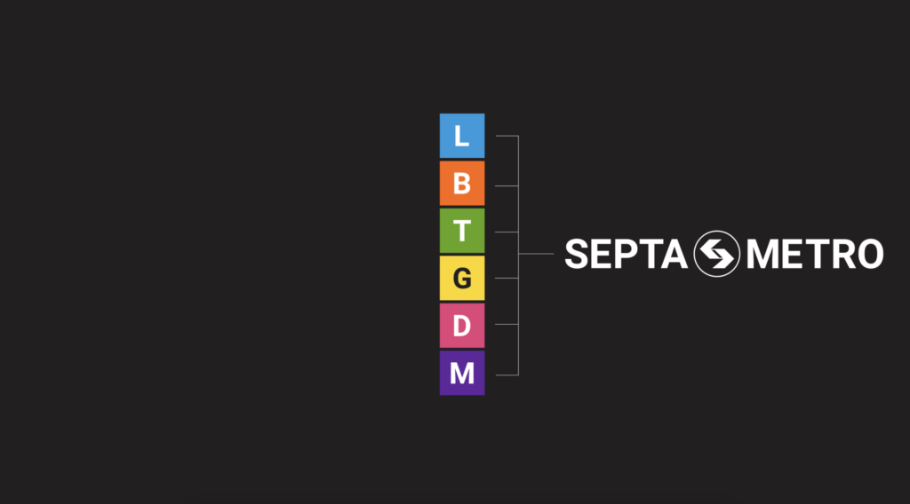 New signage for SEPTA's transit lines