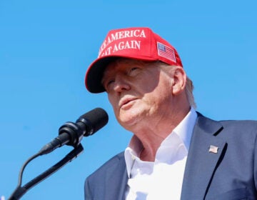 Former U.S. President Donald Trump speaks during a rally at Greenbrier Farms on June 28 in Chesapeake, Va. The judge in the classified documents case against him has paused some deadlines.
(Anna Moneymaker/Getty Images)
