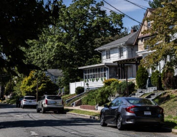 Residential block in Trenton with several houses
