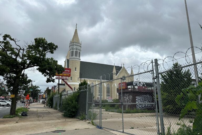 A former Checkers restaurant and drive-throug