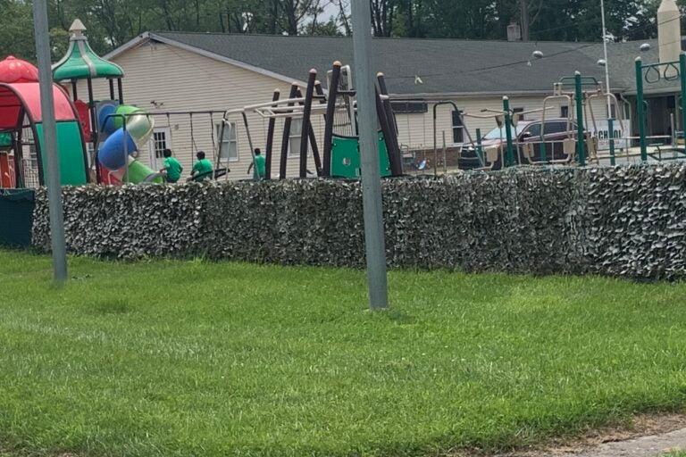 a playground at the Tarbiyah Schoo