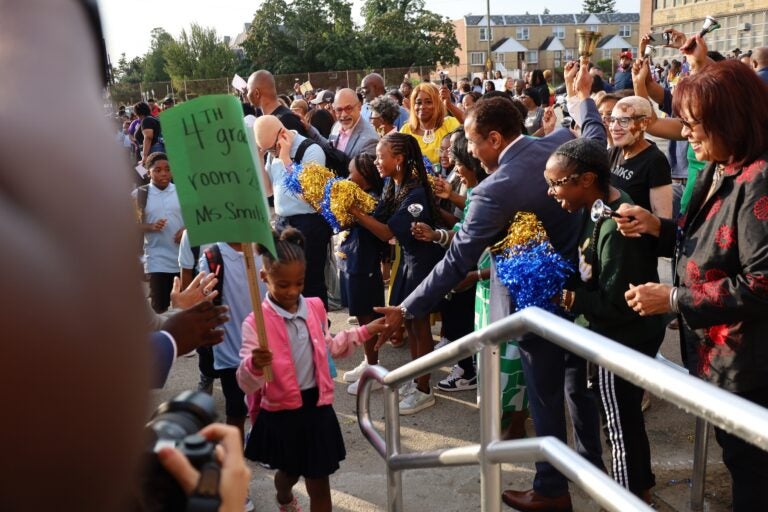 Students returning to school