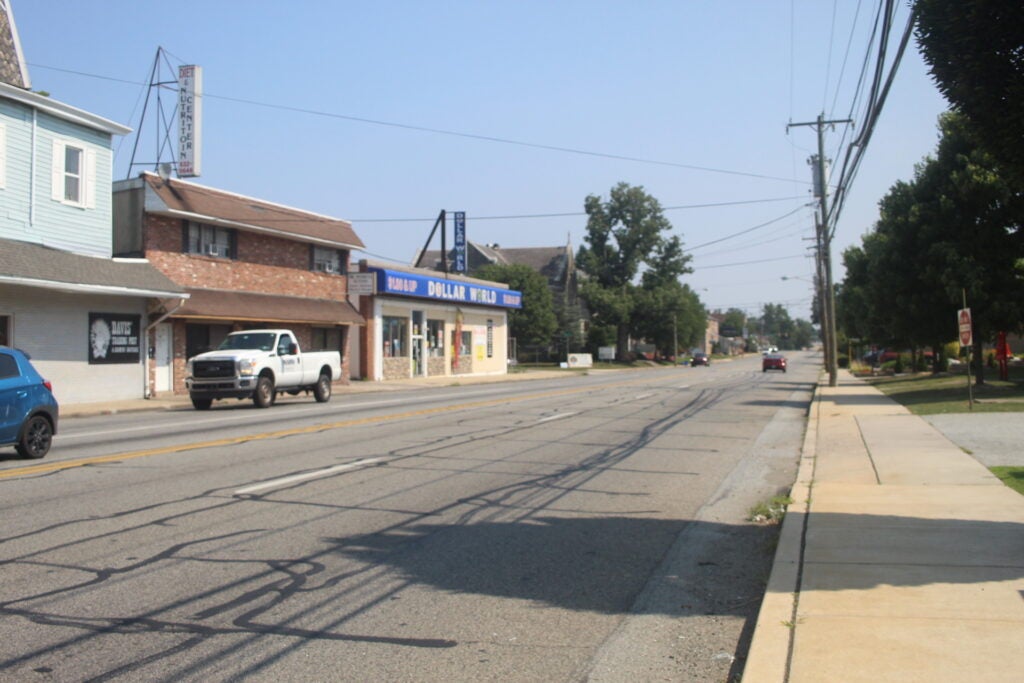 A stretch of Chester Pike