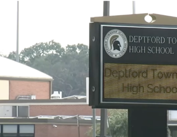 Deptford Township High School sign