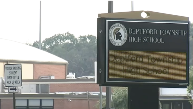 Deptford Township High School sign