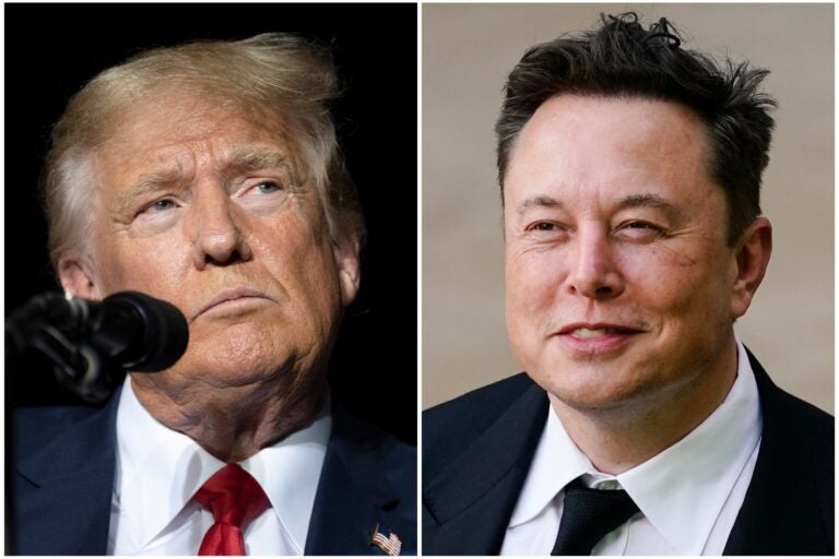 Donald Trump and Elon Musk