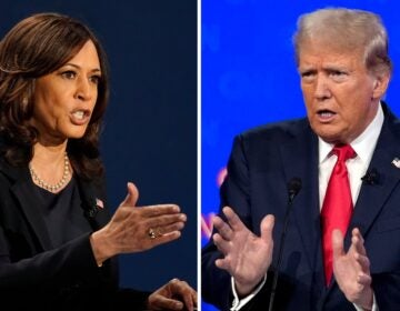 Kamala Harris and Donald Trump