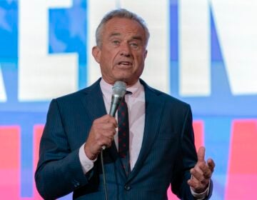 Independent presidential candidate Robert F. Kennedy Jr. speaks during the Libertarian National Convention at the Washington Hilton in Washington, May 24, 2024.