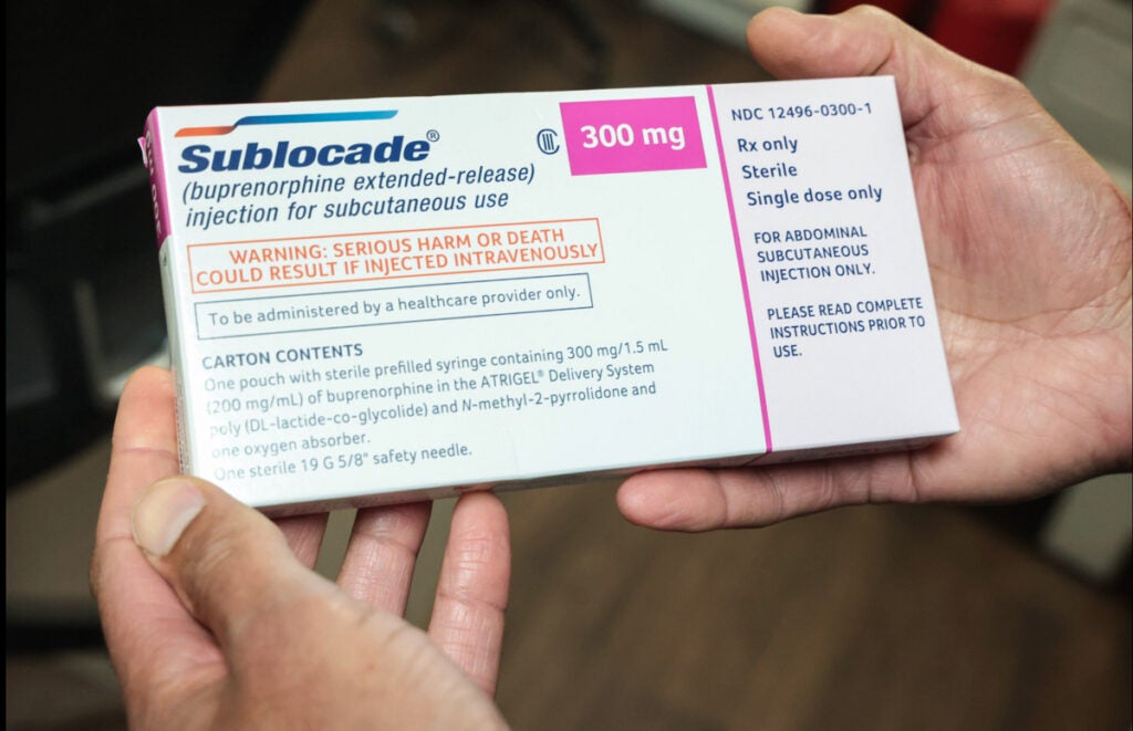 a box of Sublocade