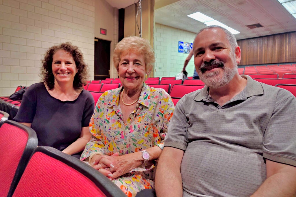 Jenny and David Heitler-Klevans with Ruth Kapp Hartz