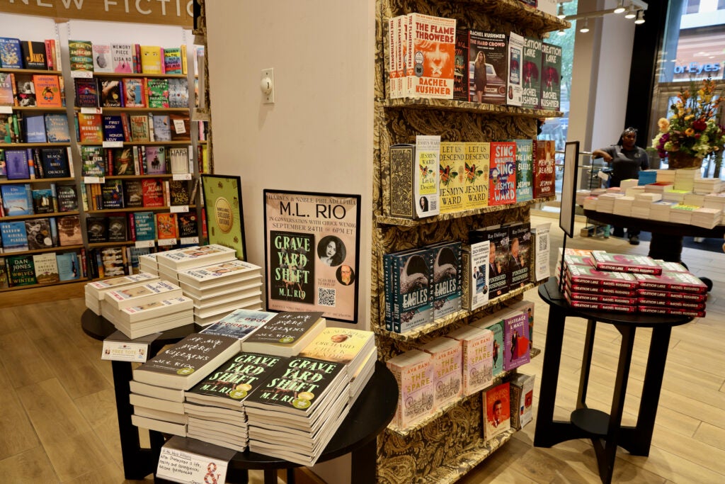 Inside the book store