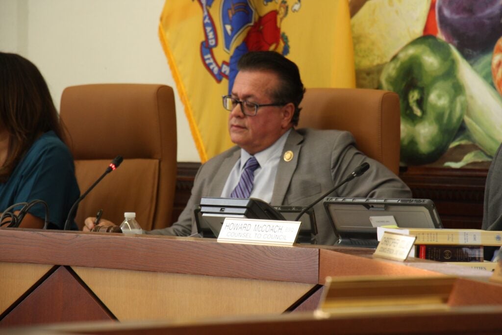 Camden City Council President Angel Fuentes