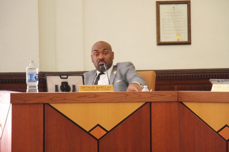 Camden City Councilman Arthur Barclay