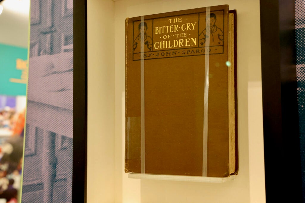 a copy of The Bitter Cry of Children