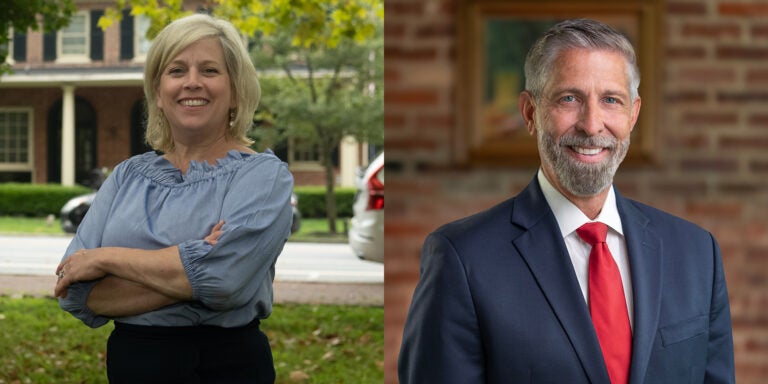 Elizabeth Moro and Craig Williams, candidates for Pennsylvania's 160th District in the state House of Representatives