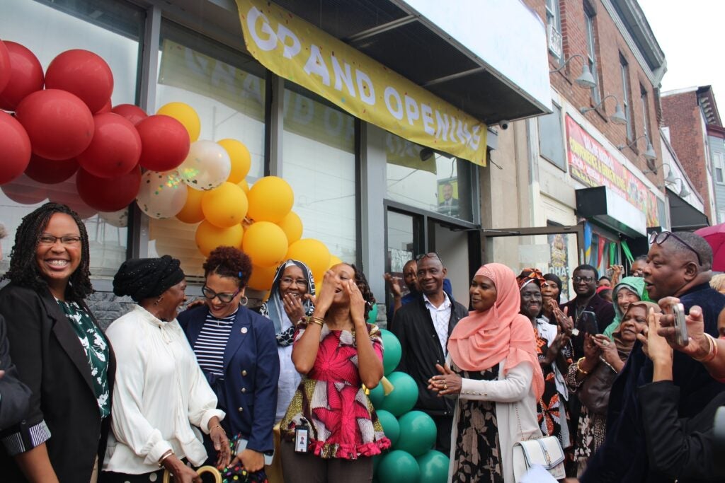 Ribbon cutting at the new AFAHO office