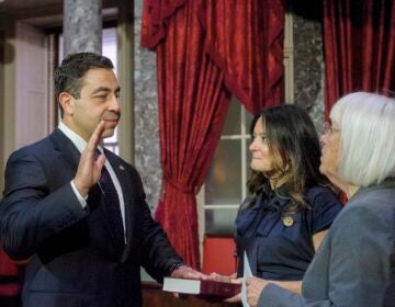 Sen. George Helmy takes oath of office