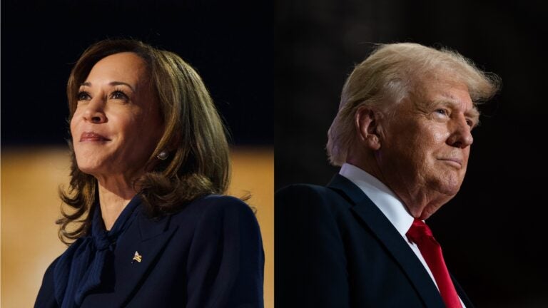 Kamala Harris and Donald Trump