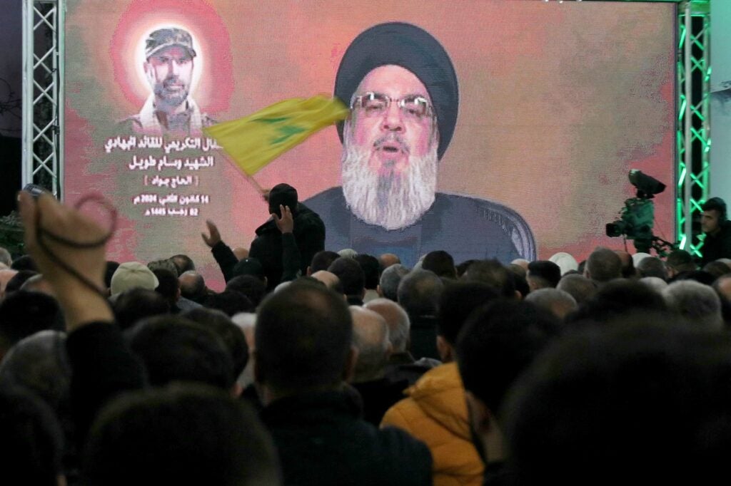 Hezbollah leader Hassan Nasrallah