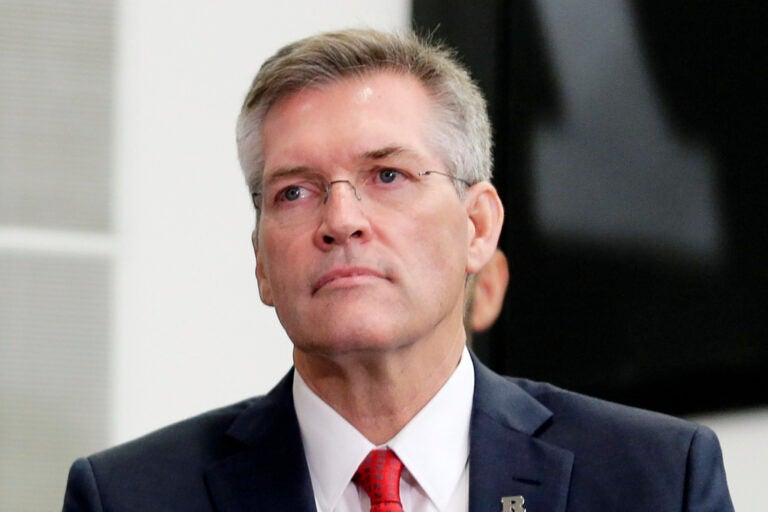 Rutgers athletic director Pat Hobbs