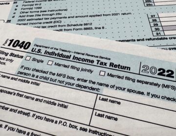 a 1040 tax form