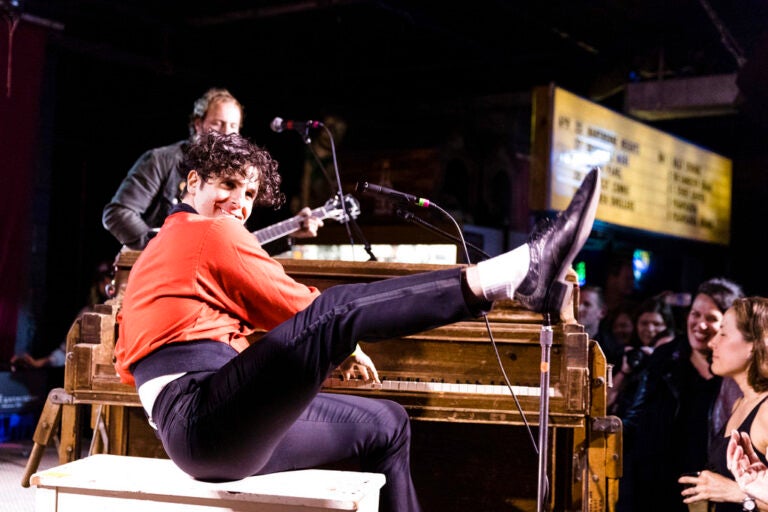 Adam Weiner of Low Cut Connie in Asbury Park, NJ. (Photo by Michael Zorn/Invision/AP)