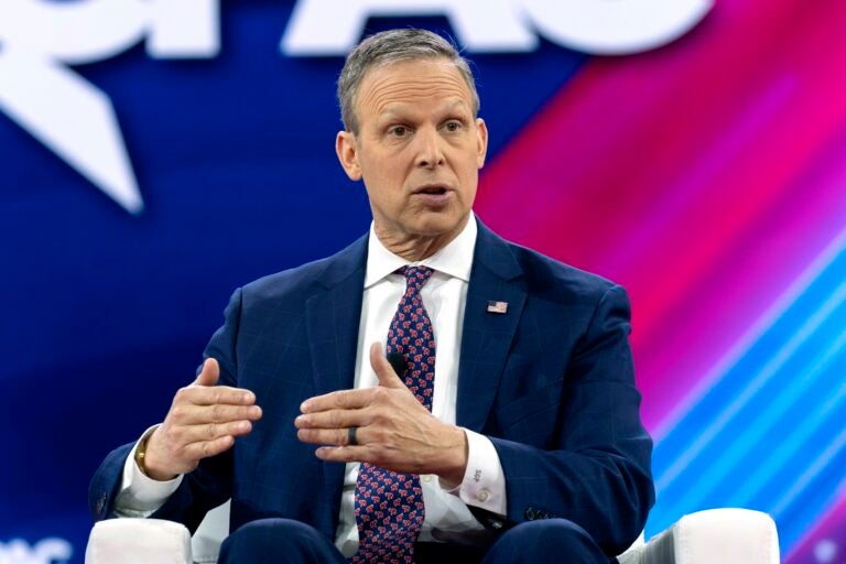 Rep. Scott Perry, R-Pa., speaks during the Conservative Political Action Conference, CPAC 2024, at the National Harbor in Oxon Hill, Md., Feb. 22, 2024.