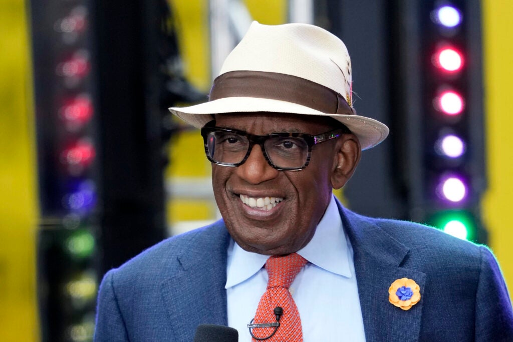 Al Roker smiles