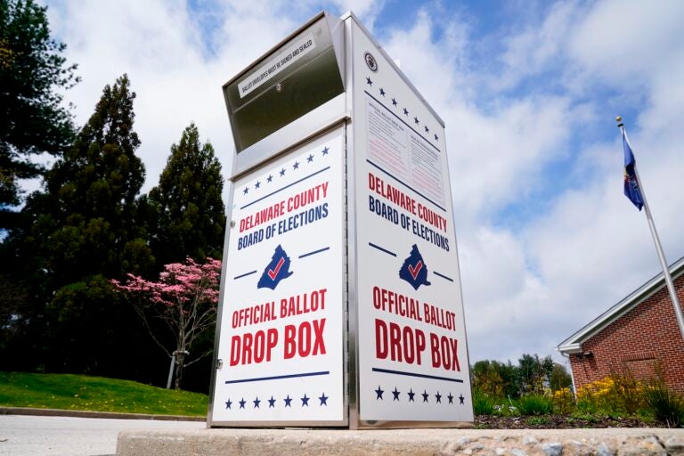 Delaware County secured drop box