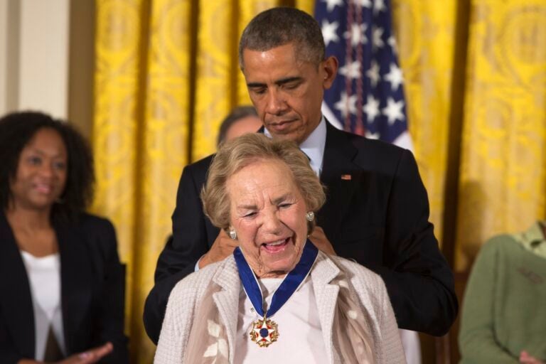 Barack Obama awards Ethel Kennedy