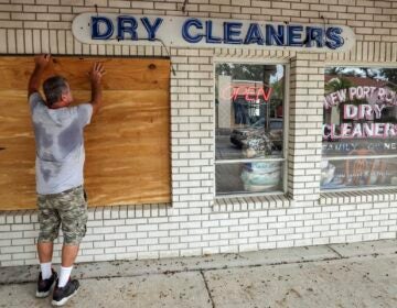 Jay McCoy prepares for Milton