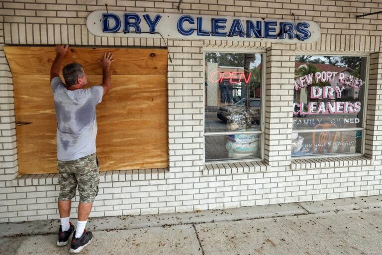 Jay McCoy prepares for Milton