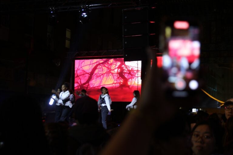 people dancing onstage