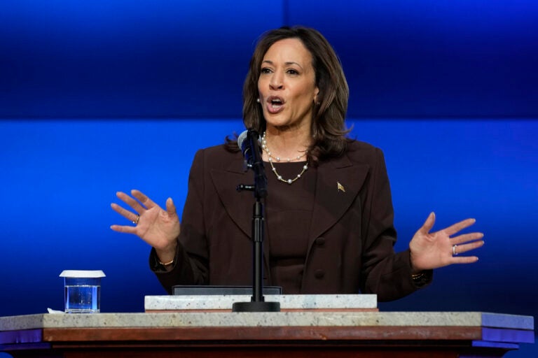 Kamala Harris speaks