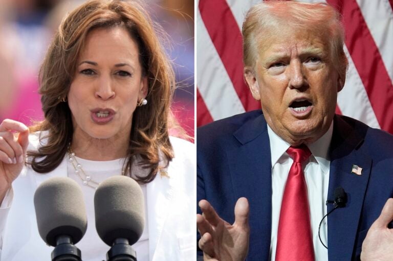 Vice President Kamala Harris and former President Donald Trump