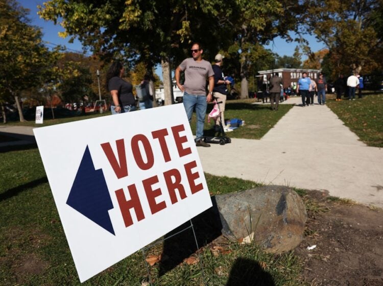 Residents vote early