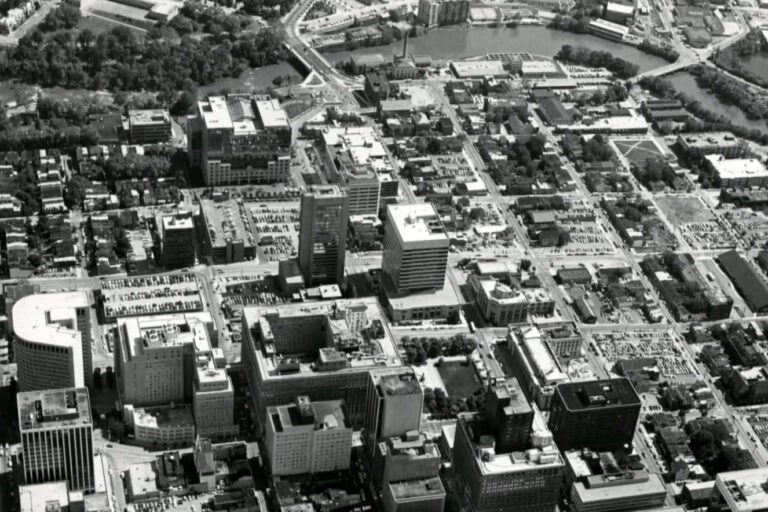 In the late 1940s, Wilmington was a prominent chemical and shipbuilding center and with 110,000 residents, the 75th largest city in America.  (