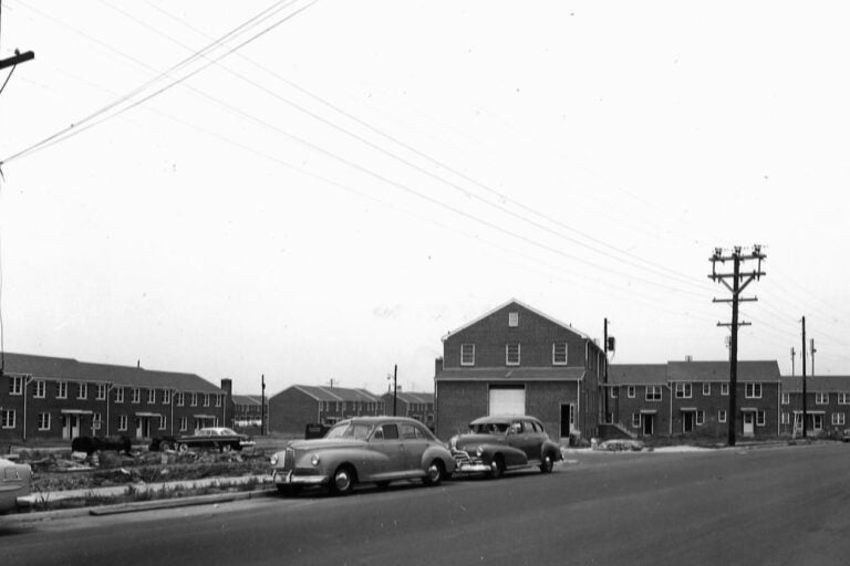 Riverside and Eastlake were public housing projects built on both sides of the boulevard for returning veterans of World War II.  (