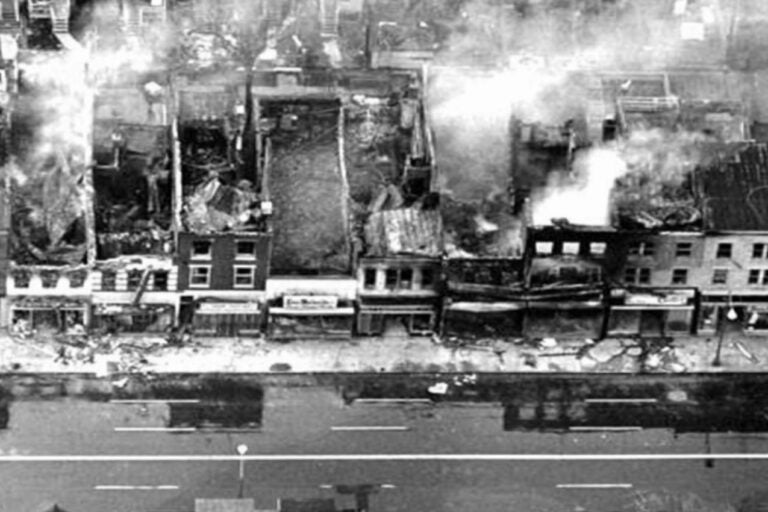 The riots in 1968 that ravaged part of Wilmington after civil rights leader Martin Luther King's death accelerated a severe population decline that had begun in the 1950s with the birth of northern of Delaware's suburbs.  (